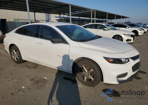 2016 Chevrolet Malibu Ls из США, поврежденный, VIN 1G1ZB5ST3GF216740